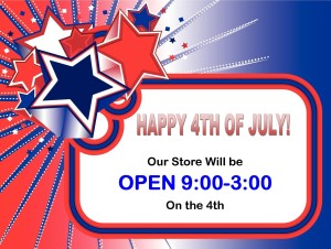 4th of July Hours